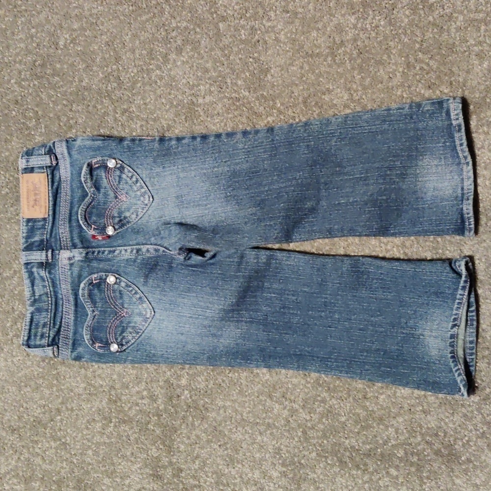 LEVI'S boot cut fit jeans for girls size 2T
